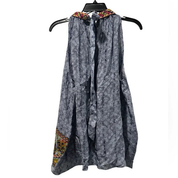 Anthropologie Bhanuni by Jyoti Embroidered + Beaded Halter Top - Picture 3 of 8